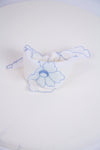 Blue Poppy Handkerchief Bracelet